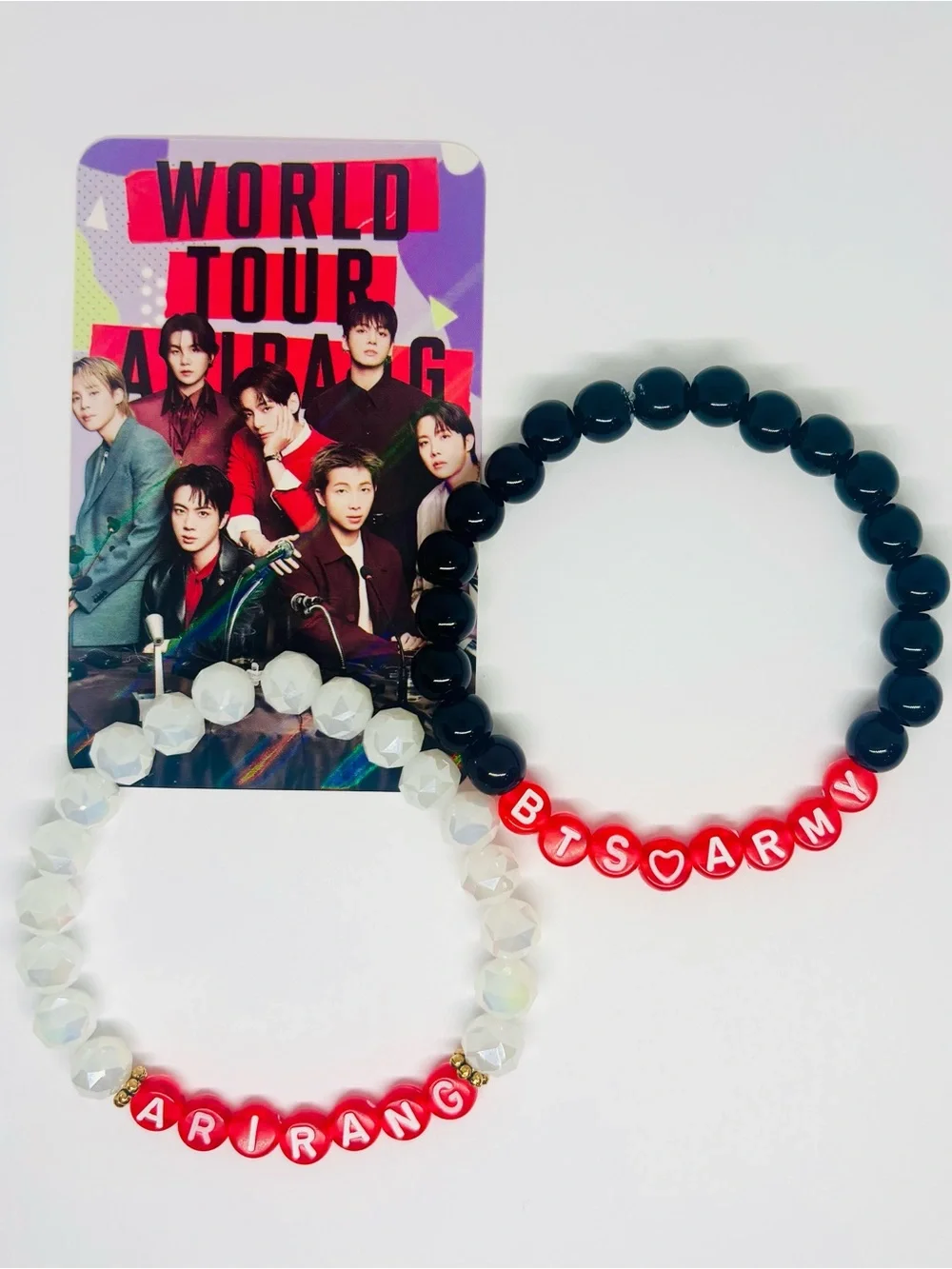 (3pcs) BTS ARIRANG 2026 PHOTOCARD BRACELET BUNDLE
